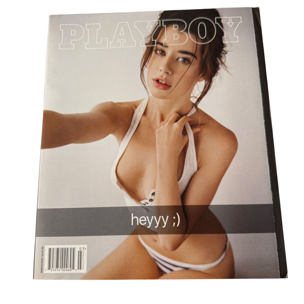 Playboy Magazine March 2016 Heyyy Cover Viral Dree Hemingway Sarah McDaniel VGUC